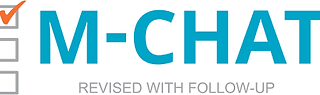 Orange checkmark, M-CHAT Revised With Follow-up 